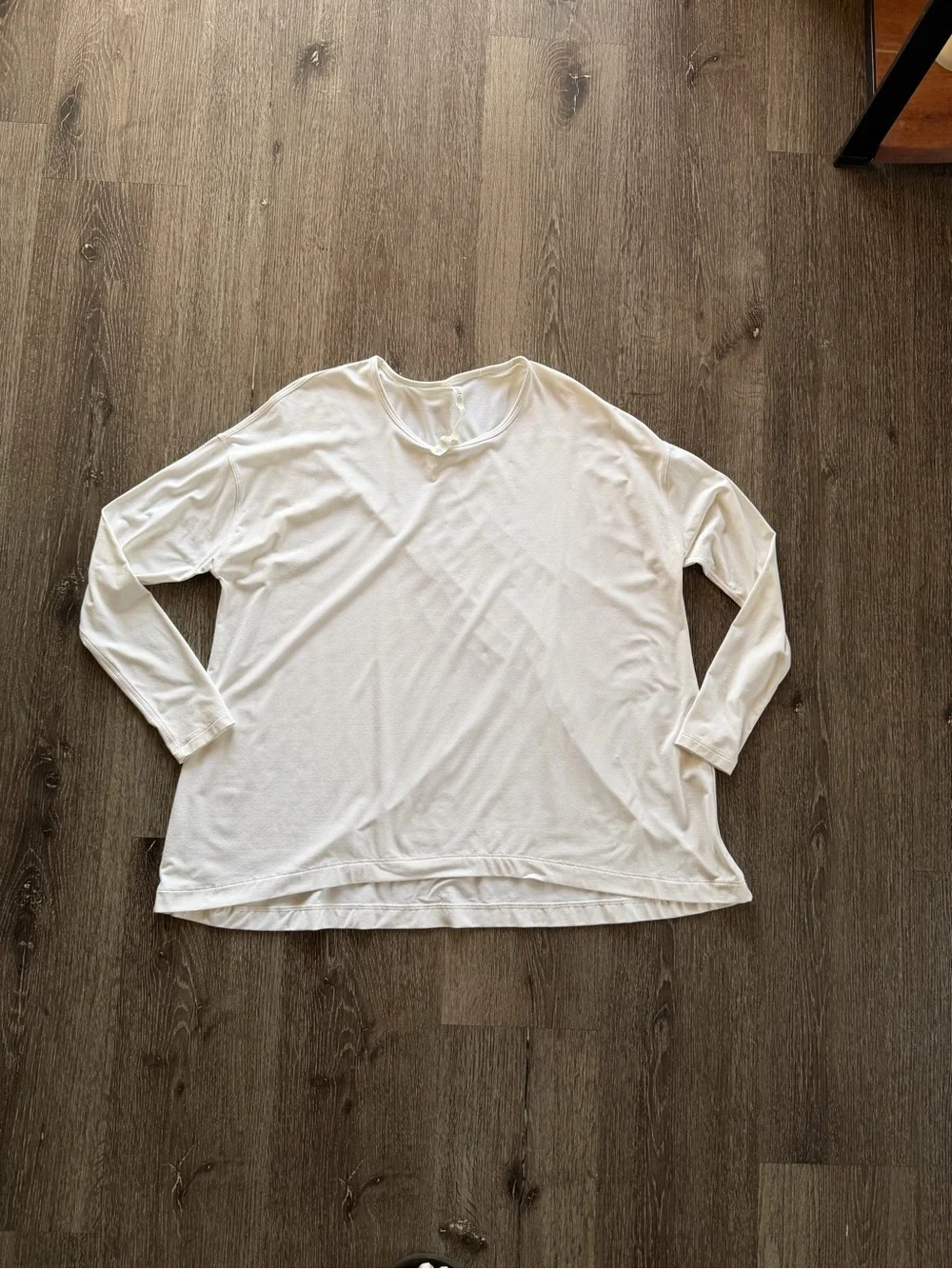 lululemon athletica White Long-Sleeve Crew Top
